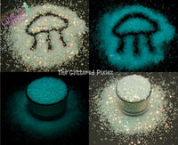 GLOWING JELLYFISH glow in dark glitter mix - Fantasy Charade -