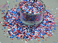 CAPTAIN AMERICA dotties Glitter mix - Fantasy Charade collection