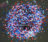 CAPTAIN AMERICA dotties Glitter mix - Fantasy Charade collection