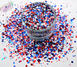 CAPTAIN AMERICA dotties Glitter mix - Fantasy Charade collection