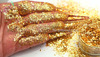 GOLD NUGGET textured glittered mix - Majestic Mixes -