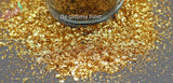 GOLD NUGGET textured glittered mix - Majestic Mixes -