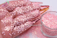 STRAWBERRY MACARON glitter Mix - Aurora Australis collection