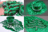 EVERGREEN 1mm  metallic hexagon glitter- Heavy Metallics-