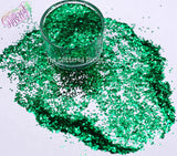 EVERGREEN 1mm  metallic hexagon glitter- Heavy Metallics-