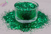 EVERGREEN 1mm  metallic hexagon glitter- Heavy Metallics-