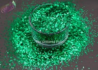 EVERGREEN 1mm  metallic hexagon glitter- Heavy Metallics-