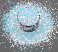 PANDORA glitter mix Sparkly Iridescent Fun Loose Glitter for Nail art Hair Face Body Tumblers Craft supply Resin supply Freshie Glitter