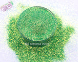 PERIDOT GLITZ  Fine .26mm glitter - Summer fantasy Collection -