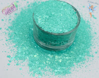 MINT MACARON glitter Mix - Aurora Australis collection