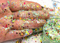 EASTER CANDY - Spring glitter mix Loose Glitter for Nail art, Hair, Face, Fun, Body, Tumblers, Craft supply, Resin supply, Freshie Glitter