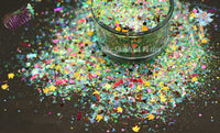 EASTER CANDY - Spring glitter mix Loose Glitter for Nail art, Hair, Face, Fun, Body, Tumblers, Craft supply, Resin supply, Freshie Glitter