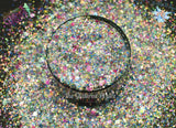 FROSTED SPRING glitter mix - spring glitter mix -