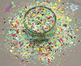 EASTER CANDY - Spring glitter mix Loose Glitter for Nail art, Hair, Face, Fun, Body, Tumblers, Craft supply, Resin supply, Freshie Glitter