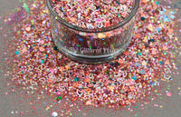 VALENTINES DANCE GITD Valentines glitter mix Loose Glitter for Nail art, Hair Face Fun Tumblers Craft supply Resin supply Freshie Glitter