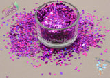 PURPLE RAIN DROP shape Glitter 3mm holographic Loose Glitter for Nail art Hair Face Fun Body Craft supply Resin supply Freshie Glitter