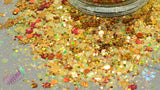 AUTUMN MORN - Autumn Fall Chunky Glitter mix - Loose glitter for nail art, face, tumblers, hair, craft supply, resin supply, freshie glitter