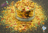 AUTUMN MORN - Autumn Fall Chunky Glitter mix - Loose glitter for nail art, face, tumblers, hair, craft supply, resin supply, freshie glitter