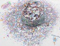 MAGIC SPELL HOLO Fx chunky glitter mix Fun Loose for Nail art Hair Face Body Tumblers Craft supply Resin supply Freshie Glitter
