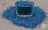 BLUE STAR .4mm shifting glitter - Super interesting Fun Loose for Nail art Hair Face Body Tumblers Craft supply Resin supply Freshie Glitter