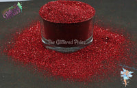 PLASMIC RED Holographic Extra Fine Glitter Loose Glitter for Nail art Hair Face Fun Body Tumblers Craft supply Resin supply Freshie Glitter