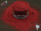 PLASMIC RED Holographic Extra Fine Glitter Loose Glitter for Nail art Hair Face Fun Body Tumblers Craft supply Resin supply Freshie Glitter