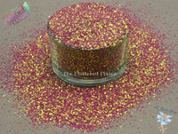 PLUM TUCKERED OUT .6mm Iridescent glitter Fun Loose Glitter for Nail art Hair Face Body Tumblers Craft supply Resin supply Freshie Glitter