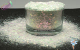 MYSTIC TOPAZ iridescent Glitter Mix Super Cute - Fun Loose Glitter for Nail art Hair Face Body Tumbler Craft & Resin supply Freshie Glitter