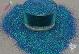 BLUE STAR .4mm shifting glitter - Super interesting Fun Loose for Nail art Hair Face Body Tumblers Craft supply Resin supply Freshie Glitter