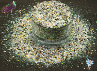MY STARS - Fun Star SPARKLY glitter mix - Loose Glitter for Nail art Hair Face Fun Body Tumblers Craft supply Resin supply Freshie Glitter
