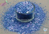 GRIM Mermaid / Dragon scale glitter mix - Fun Loose Glitter for Nail art Hair Face Craft supply Resin supply Freshie Glitter
