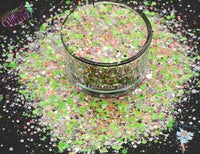 SPRING BREAK Spring Easter glitter mix - Loose glitter for nail art, face, hair, tumblers, craft supply, resin supply, freshie glitter