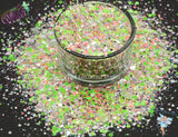 SPRING BREAK Spring Easter glitter mix - Loose glitter for nail art, face, hair, tumblers, craft supply, resin supply, freshie glitter