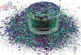 TRULY WISH To BE Color Shift holographic glitter Fun Loose Glitter for Nail art Hair Face Tumblers Craft supply Resin supply Freshie Glitter