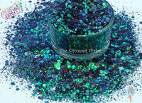 POW POW PAOLA holo Fx chunky glitter mix Fun Loose for Nail art Hair Face Body Tumblers Craft supply Resin supply Freshie Glitter